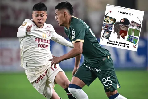 Los mejores memes del triunfo de Universitario ante Alianza Lima