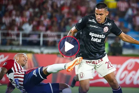 Junior vs. Universitario: VAR anuló gol de Alex Valera desatando la polémica arbitral