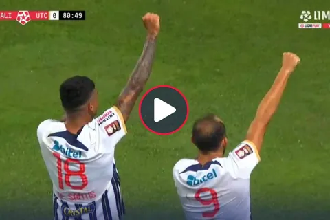 Jugadón de De Santis y GOLAZO de Hernán Barcos para triunfo de Alianza Lima ante UTC