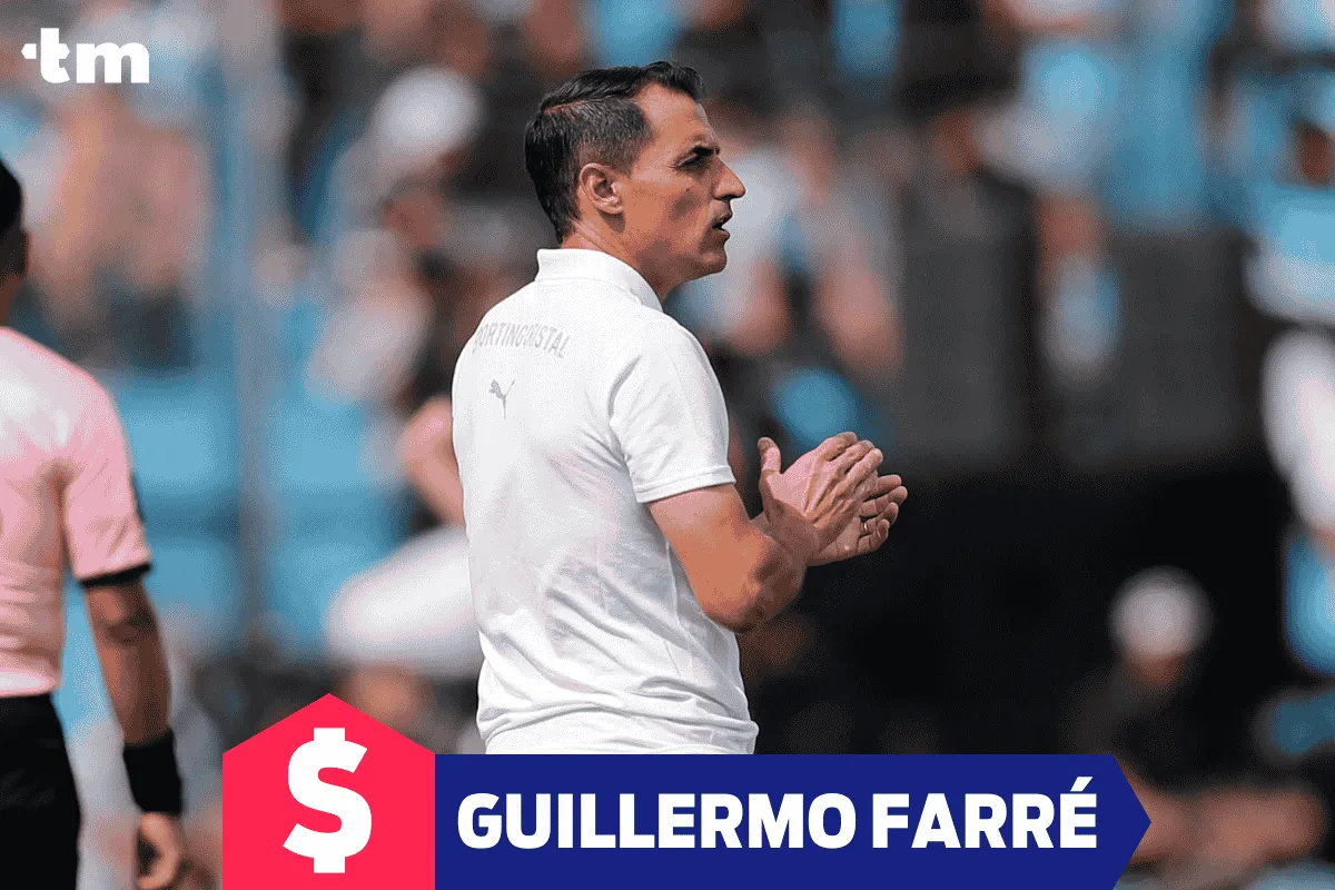¿Cuánto gana Guillermo Farré en Sporting Cristal?