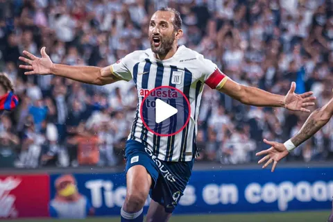 ¡Apareció el ‘9’! Hernán Barcos pone el empate para Alianza Lima ante Cerro Porteño