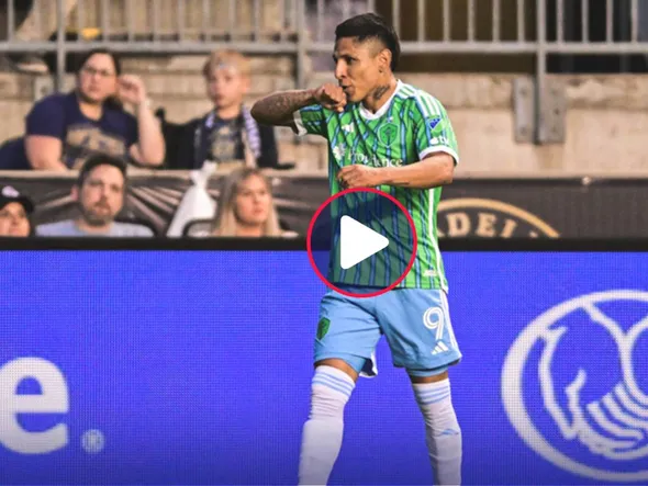 ¡Desde mitad de cancha! El impresionante gol de Raúl Ruidíaz en la victoria de Seattle Sounders