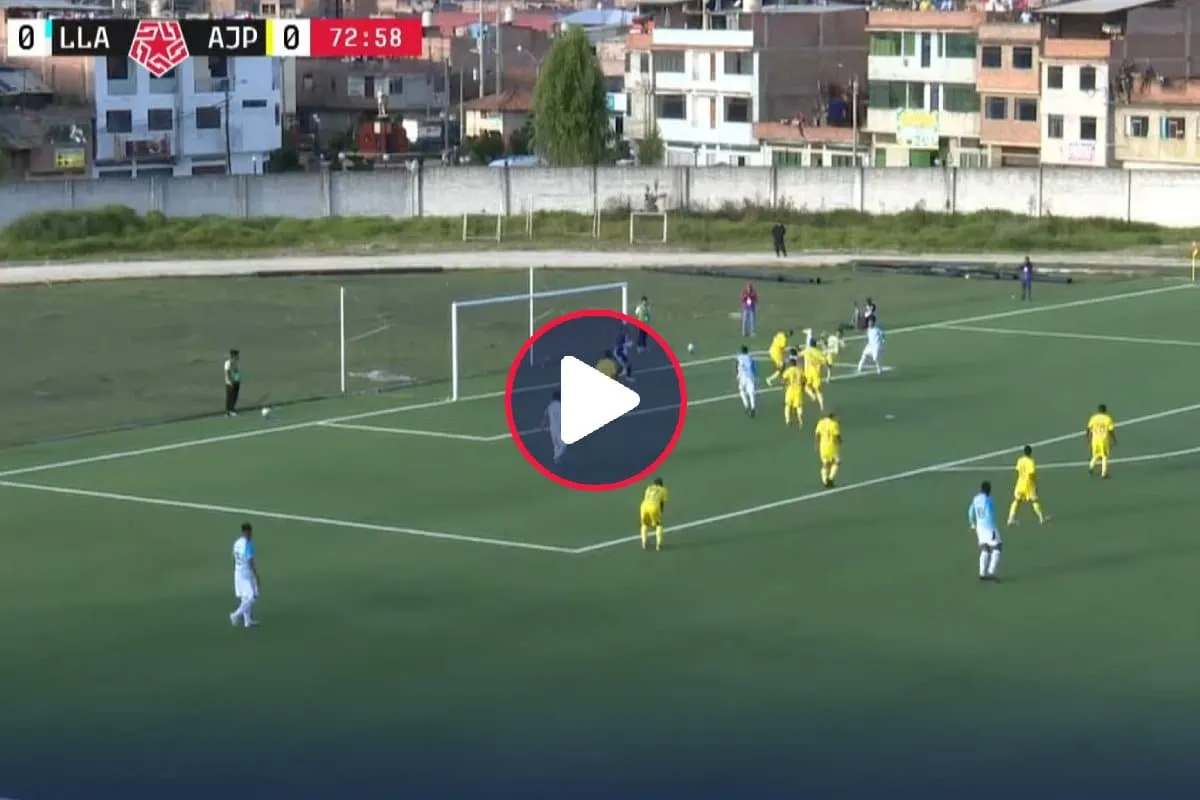 Llacuabamba debutó en Huamachuco ganando con golazo de chalaca de Kevin Sánchez