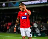 Oliver Sonne volvió a ser titular y su equipo fue goleado