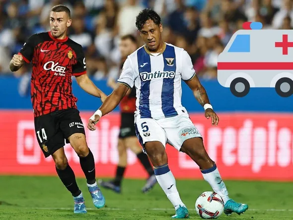 La Liga: ¿qué le pasó a Renato Tapia en Leganés vs Mallorca?