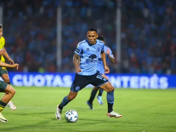 La brillante jugada de Bryan Reyna en el empate de Belgrano