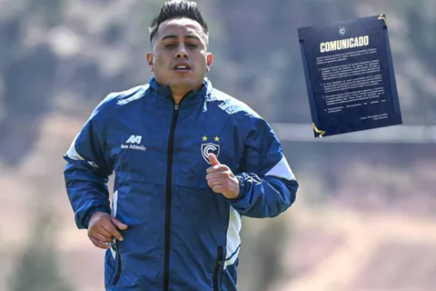 Tras la denuncia de Pamela López, Cienciano se despegó de Christian Cueva