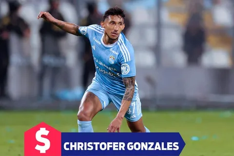 ¿Cuánto gana Christofer Gonzales en Sporting Cristal?