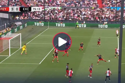 VIDEO: la lujosa asistencia de Marcos López en la goleada de Feyenoord ante Excelsior