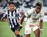 ¡Se acabó el invicto! Universitario cayó 3-1 ante Botafogo por la Copa Libertadores