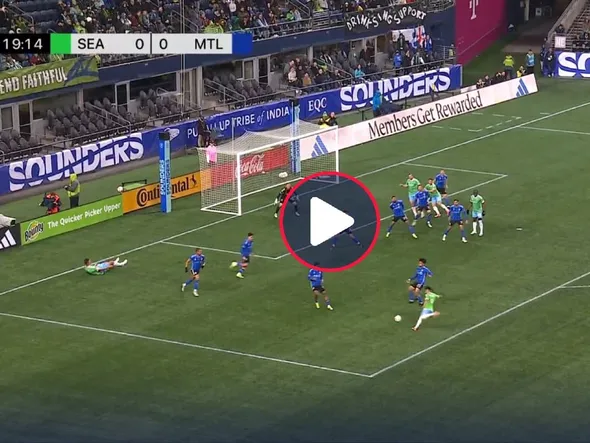 Raúl Ruidíaz marcó un golazo con Seattle Sounders y fue elegido el mejor jugador del partido