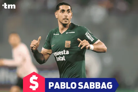¿Cuánto ganaba Pablo Sabbag en Alianza Lima?