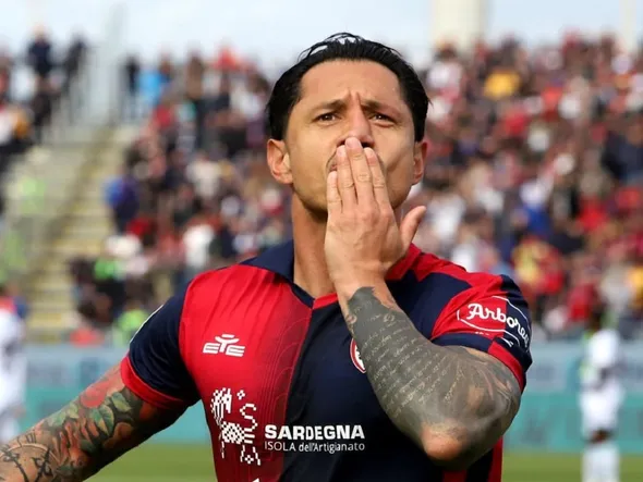 Gianluca Lapadula volvió a anotar con Cagliari luego de tres meses