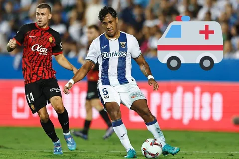 La Liga: ¿qué le pasó a Renato Tapia en Leganés vs Mallorca?