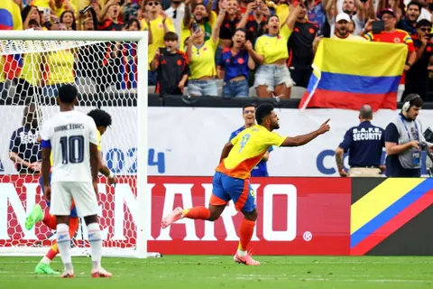 ¿Cuántos goles a balón parado metió Colombia en la Copa América?