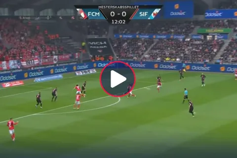 Oliver Sonne hizo asistencia en el último partido de la temporada en Silkeborg IF por la Superliga de Dinamarca