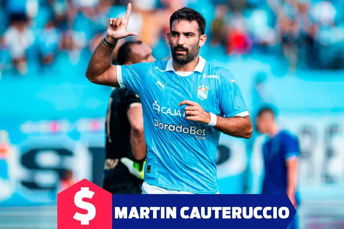 ¿Cuánto gana Martín Cauteruccio en Sporting Cristal?