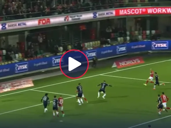 VIDEO: Oliver Sonne dio esta asistencia en el triunfo de Silkeborg IF