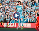 ¡De taco! Golazo de Diego Otoya para el 4-0 de Sporting Cristal