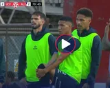 Liga 1: el momento en que Paolo Guerrero se niega a ingresar en César Vallejo – Alianza Lima