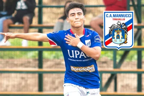 ¿Quién es Eduardo Urtecho, el joven goleador de Mannucci que ya debutó en Liga 1?