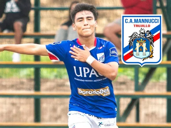 ¿Quién es Eduardo Urtecho, el joven goleador de Mannucci que ya debutó en Liga 1?