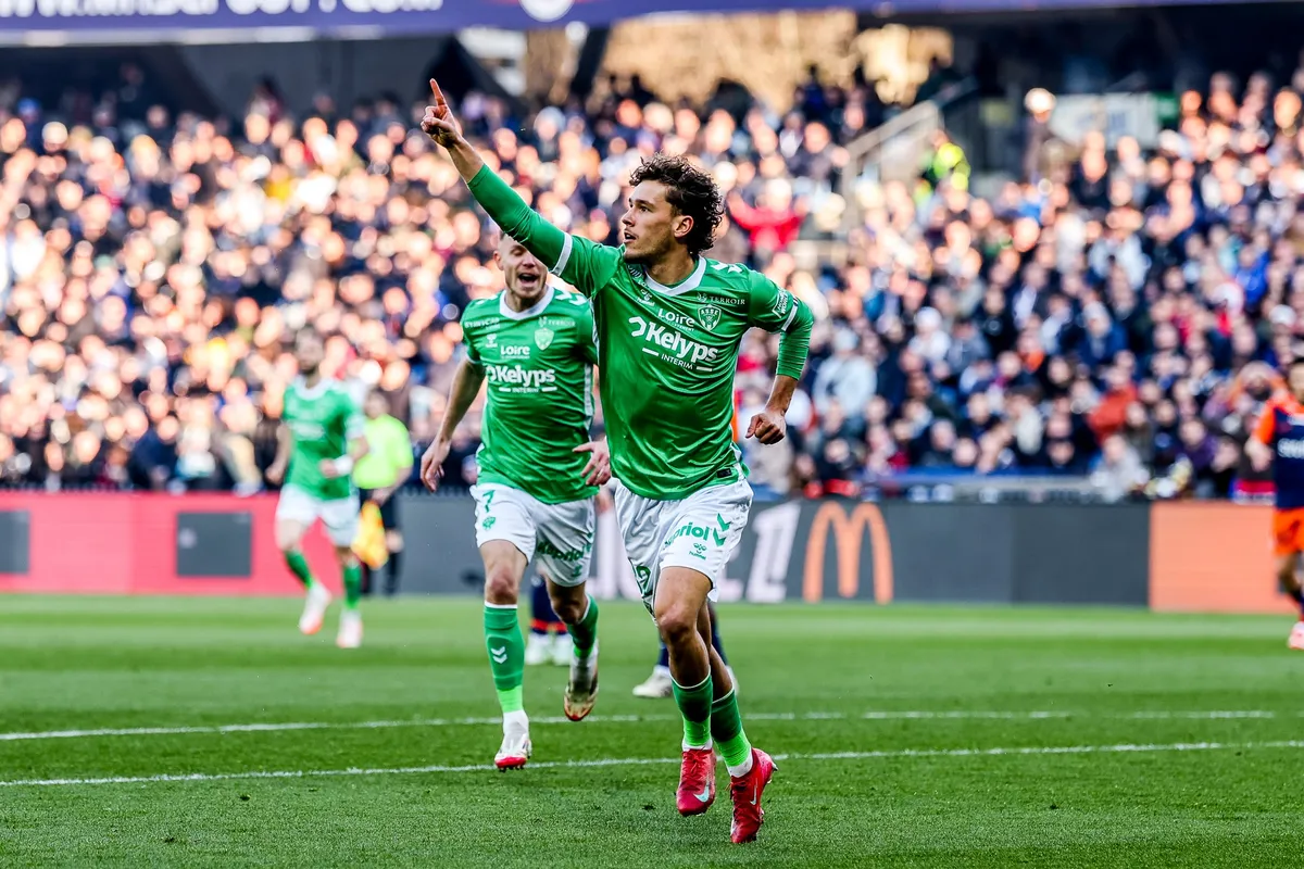 Lucas Stassin ASSE Saint-Etienne