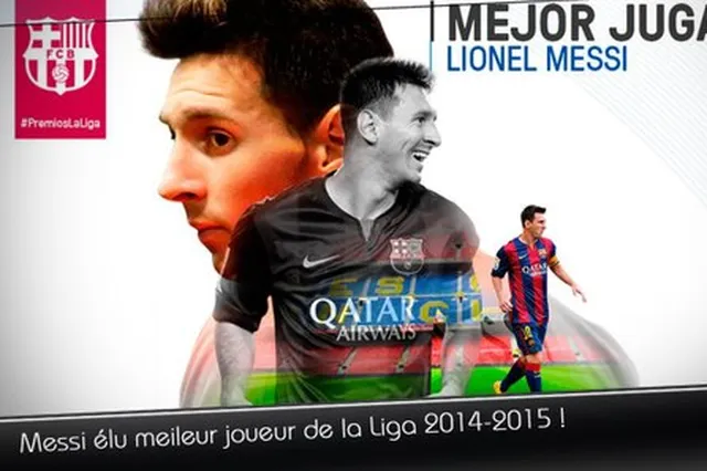 Liga : Messi et le Barça grands vainqueurs des trophées de la saison 2014-2015