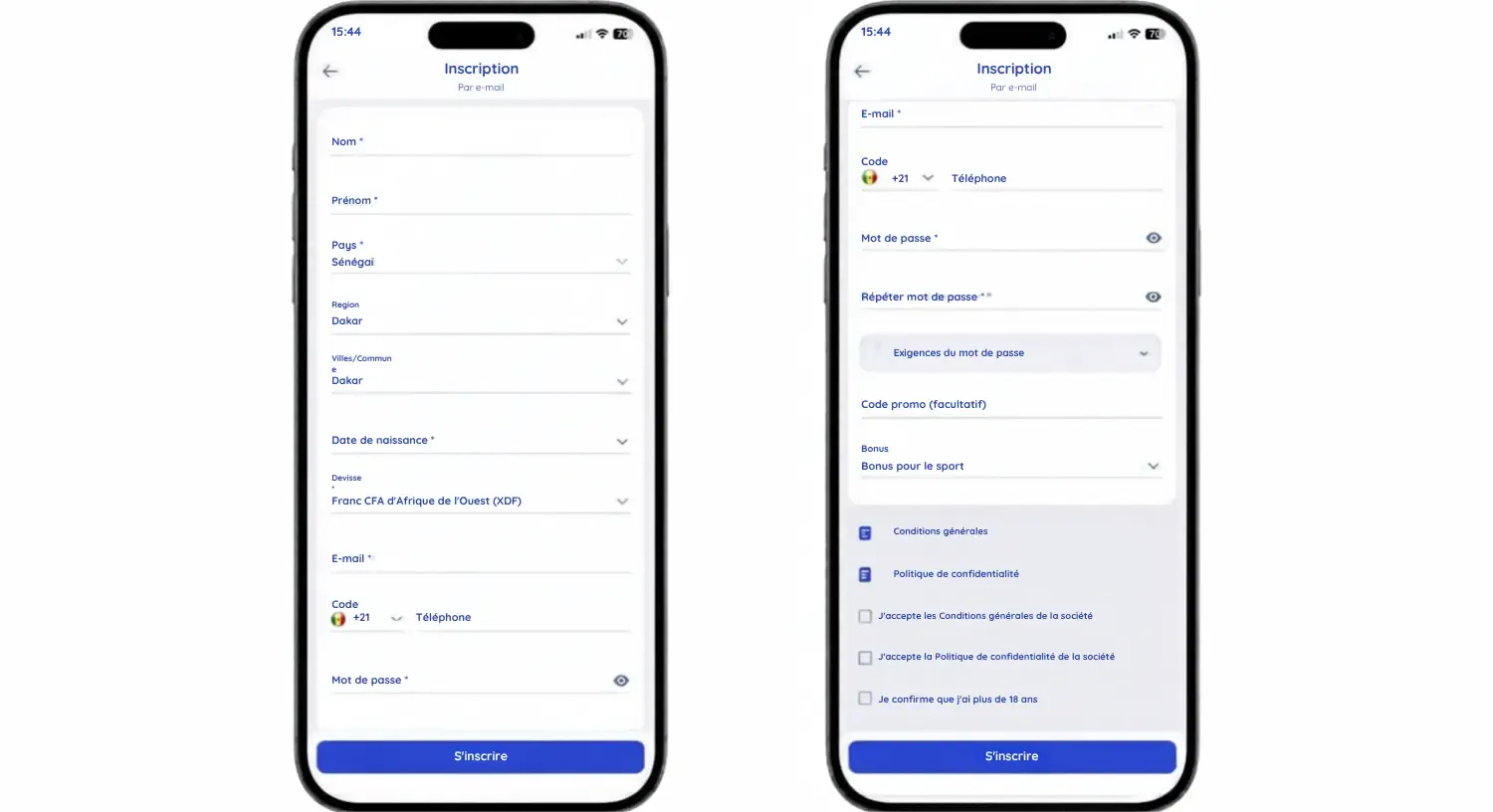 Comment s'inscrire sur l'app PariPesa