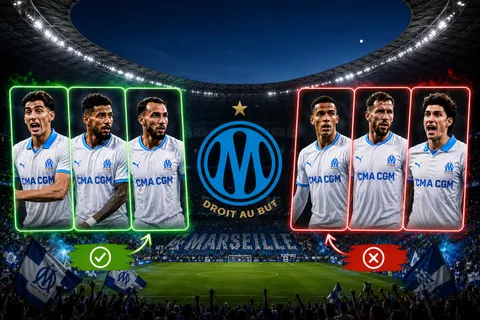 Mercato OM – Joue avec notre outil interactif : quels joueurs doivent rester ou partir de Marseille ?