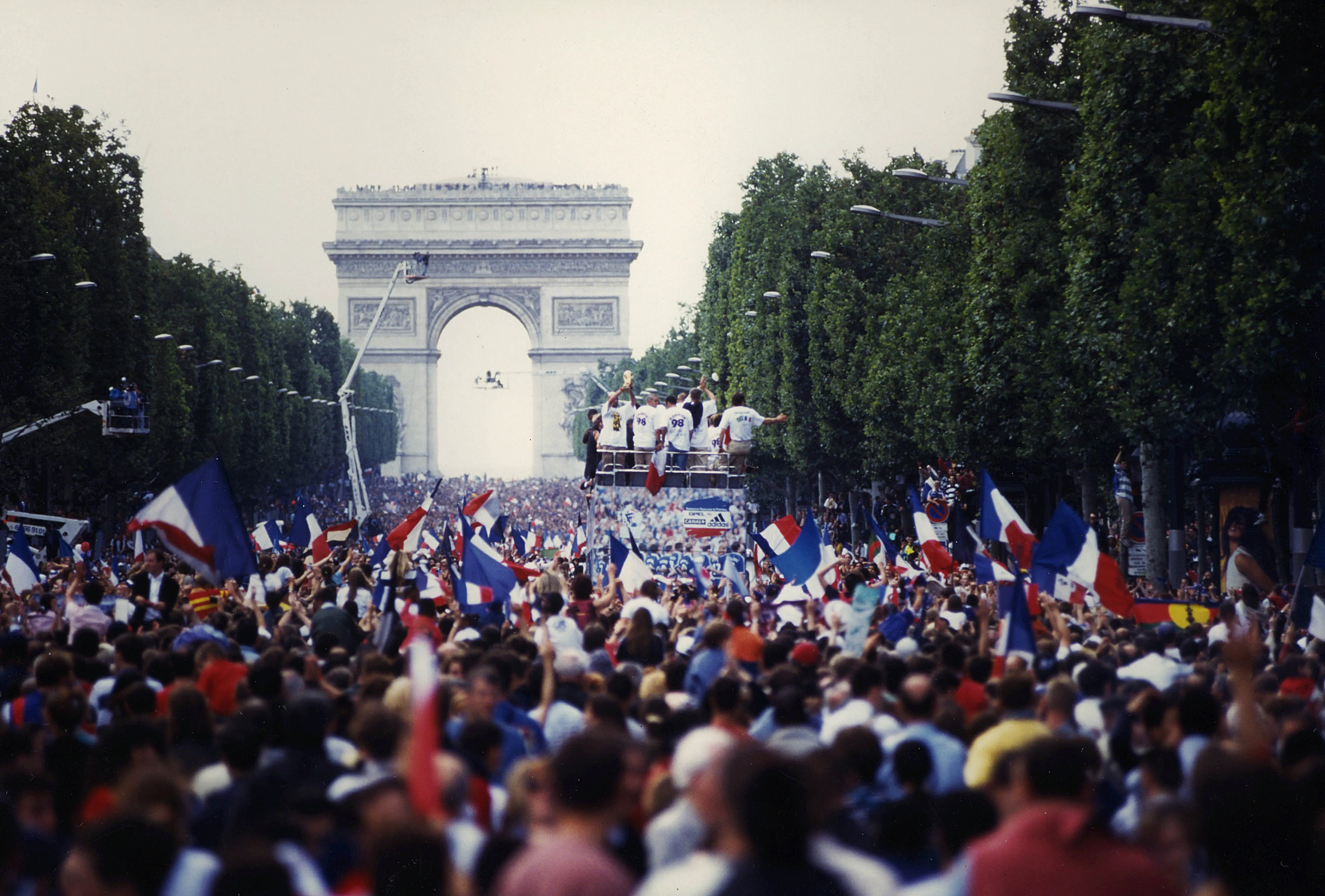 équipe de France, Coupe du monde 1998, trophée
