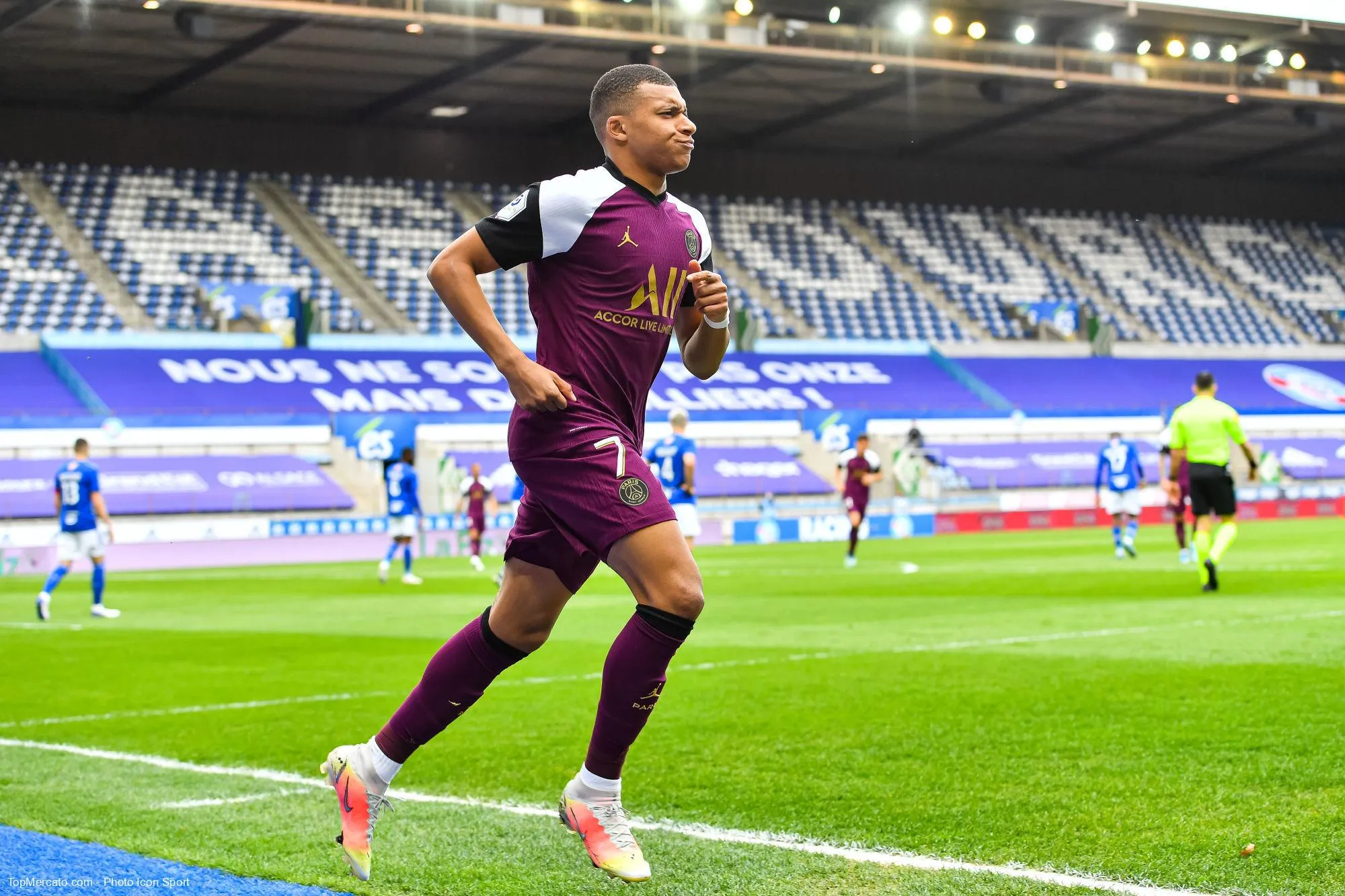 Kylian Mbappé, Strasbourg-PSG