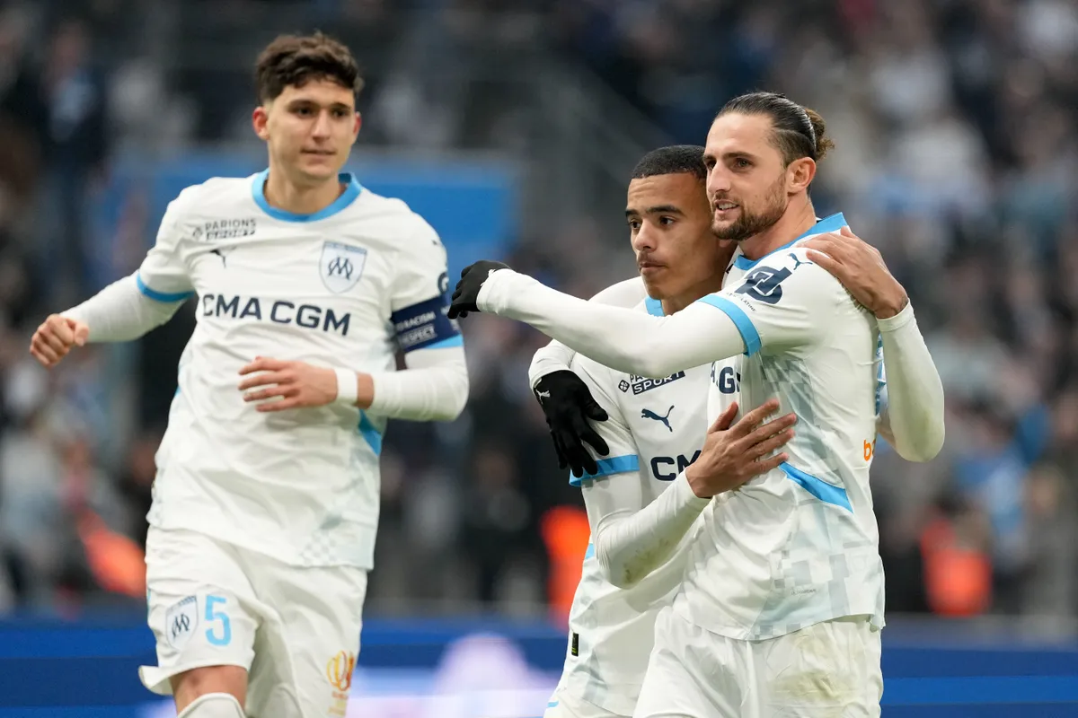 Adrien Rabiot Mason Greenwood Leonardo Balerdi