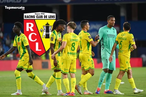 Mercato Lens : un indésirable du FC Nantes pisté par les Sang et Or