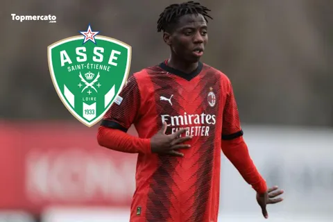 Mercato ASSE : les Verts font partie des 6 courtisans français de l’espoir de l’AC Milan Victor Eletu