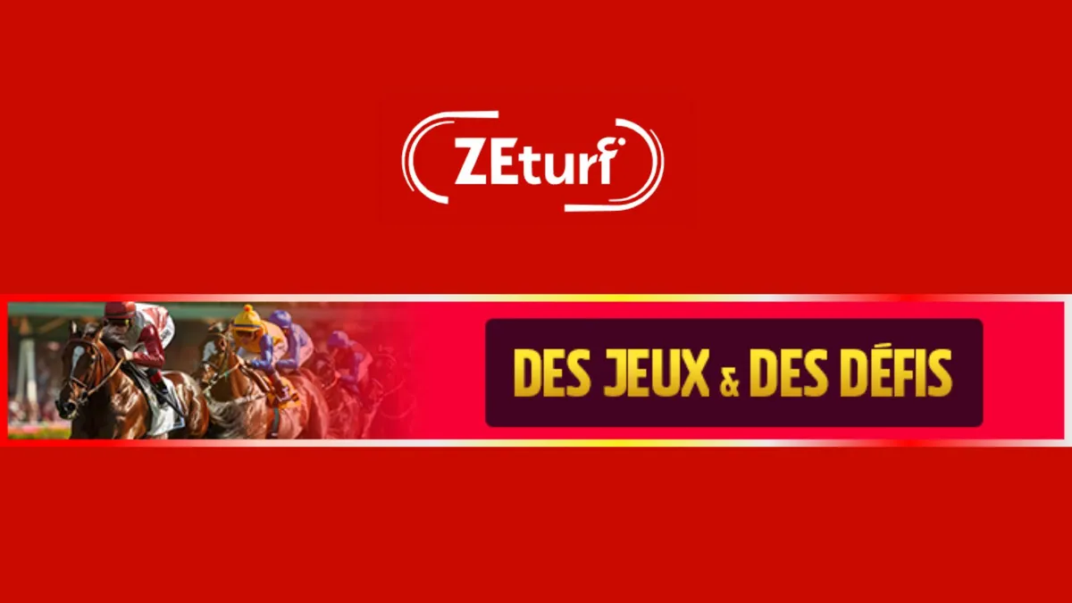 ZEturf propose des Jeux & Défis chaque semaine