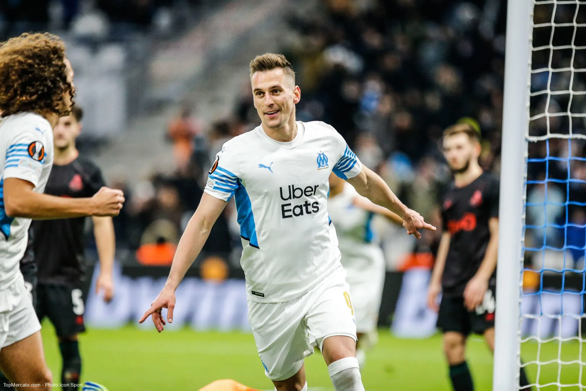 Arkadiusz Milik, match OM Olympique de Marseille-Galatasaray
