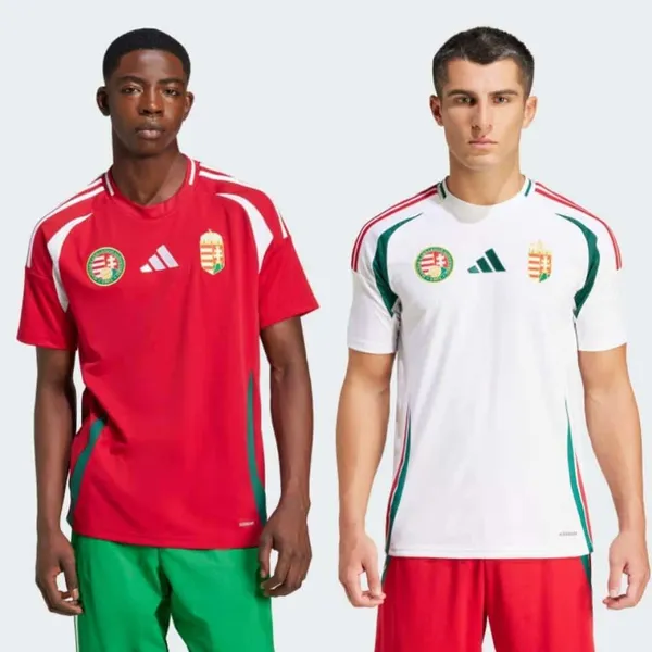 Maillot Hongrie Euro 2024 domicile extérieur