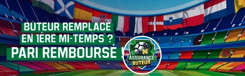 Unibet : assurance buteur Euro 2024
