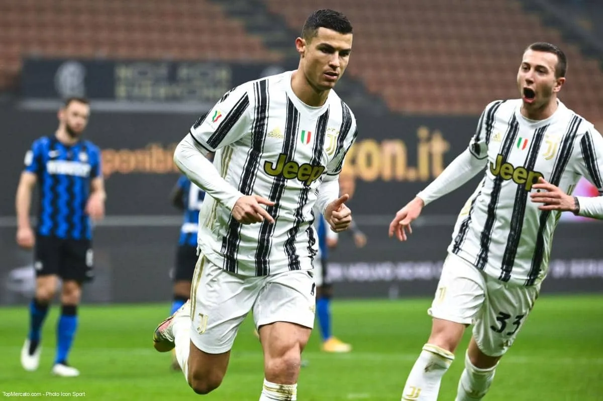 Cristiano Ronaldo, match Inter Milan - Juventus Turin