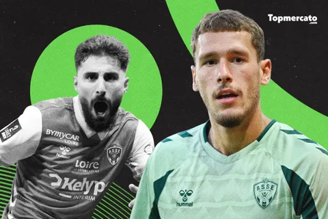 Mercato ASSE : les Verts toujours très gourmands pour vendre le duo Lucas Stassin-Zuriko Davitashvili