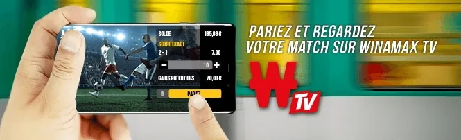 Live TV en direct Winamax