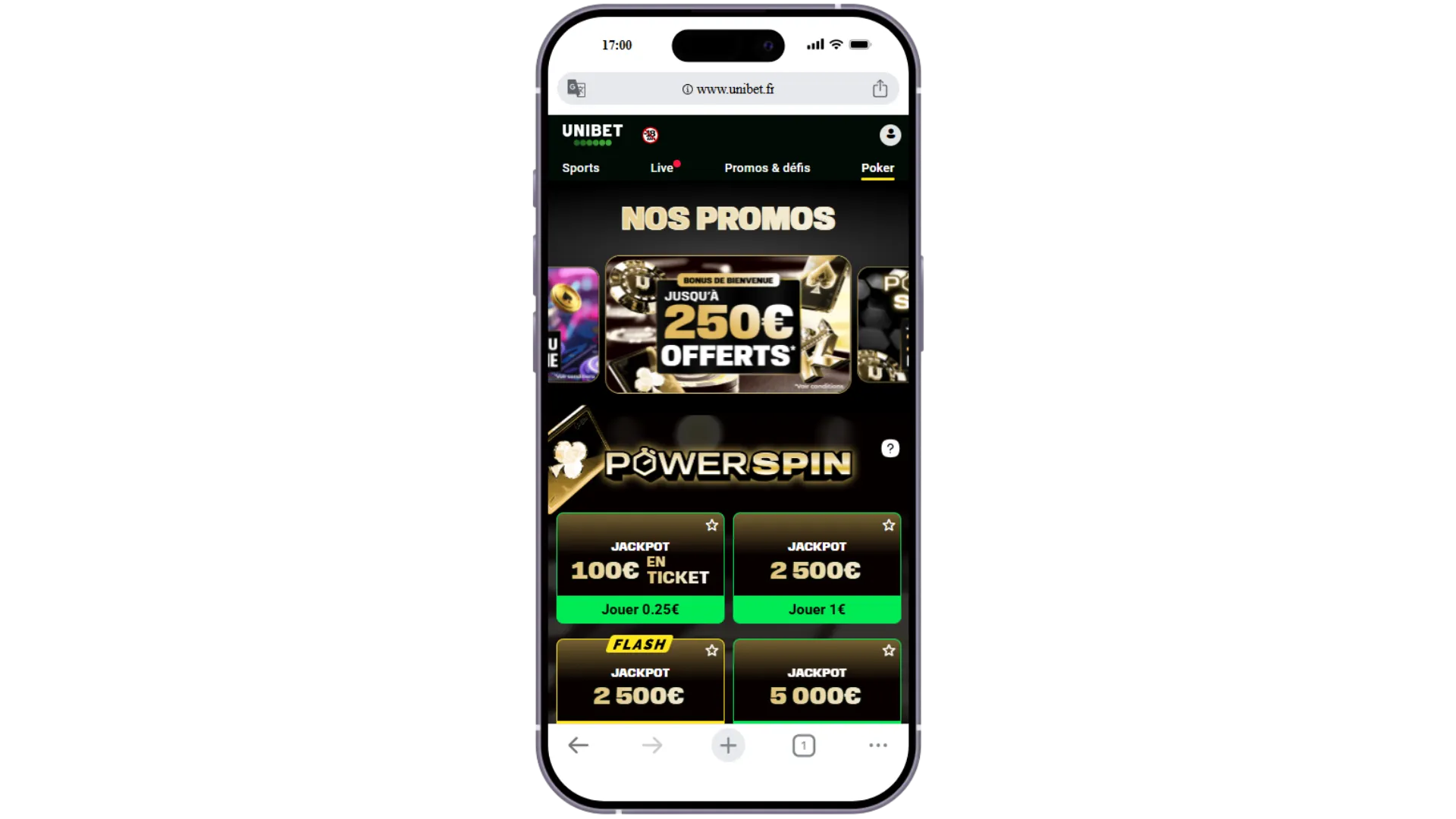 Unibet, l'un des meilleurs sites de poker en ligne en France