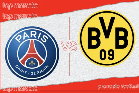 Pronostic PSG Borussia Dortmund et meilleures cotes – Ligue des Champions (07/05/2024)
