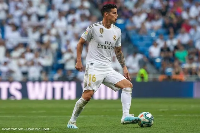 Real Madrid : un club anglais se penche sur James Rodriguez