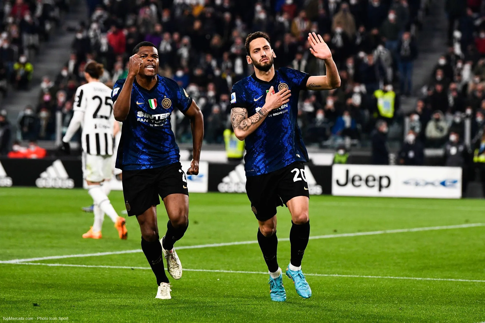 Hakan Calhanoglu, match Juventus Turin-Inter Milan