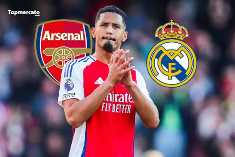 Mercato Real Madrid : Arsenal riposte pour William Saliba