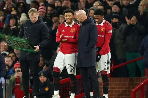 Manchester United : le beau message de Ten Hag à Sancho
