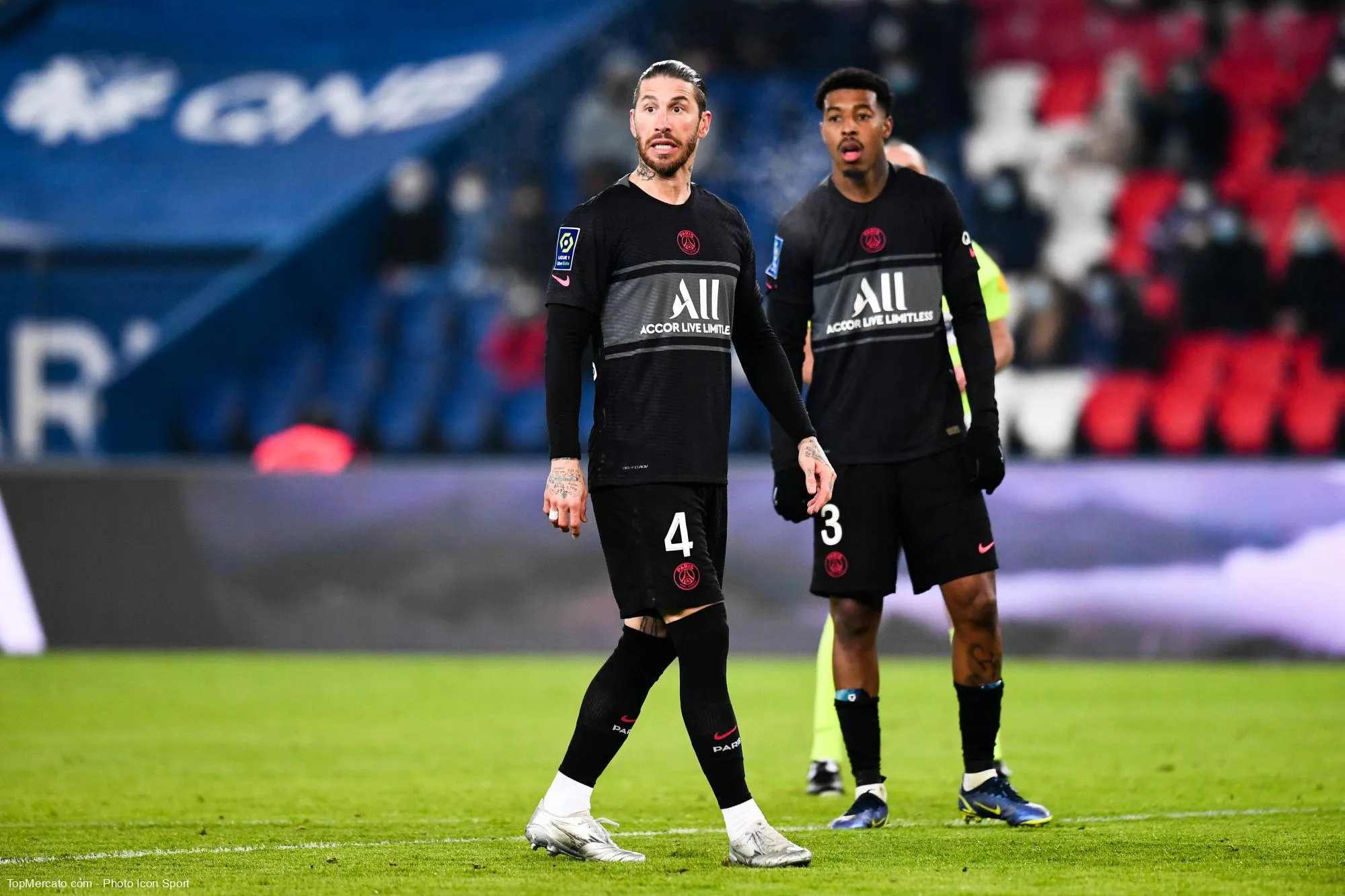 Presnel Kimpembe, Sergio Ramos, PSG