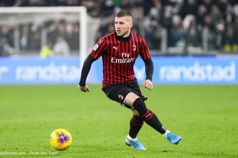 Milan AC : Ante Rebic de retour en Allemagne cet hiver ?